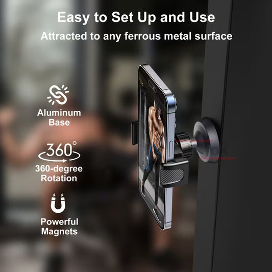 Ultimate Gym Magnetic Phone Holder – Your Essential Workout Companion