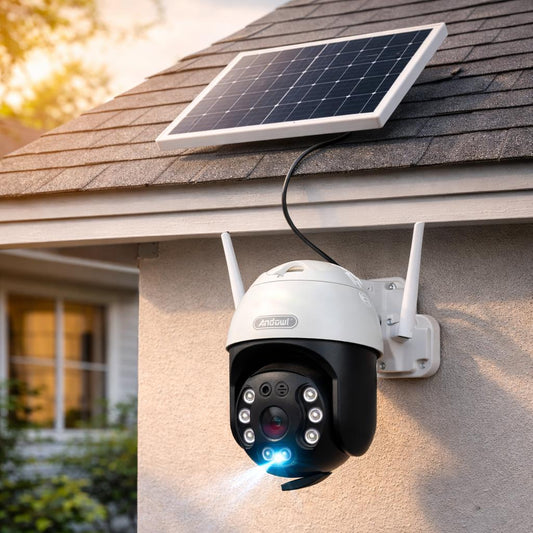 Solar WiFi Security Camera – Never Miss a Moment, Powered by the Sun!