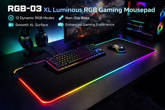 RGB-03 XL Luminous Gaming Mouse Pad