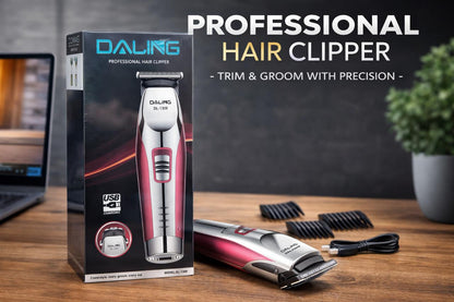 Daling DL-1309 Professional Cordless Hair Clipper – Every Style, Every Groom, Every Cut!
