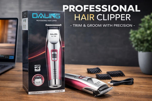 Daling DL-1309 Professional Cordless Hair Clipper – Every Style, Every Groom, Every Cut!