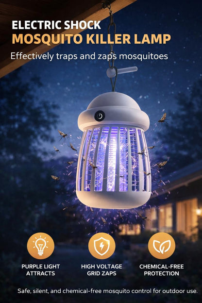 Electric Shock Mosquito Killer Lamp – Say Goodbye to Pesky Bites!